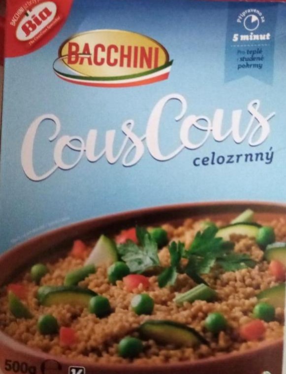 Fotografie - couscous Bacchini celozrnný