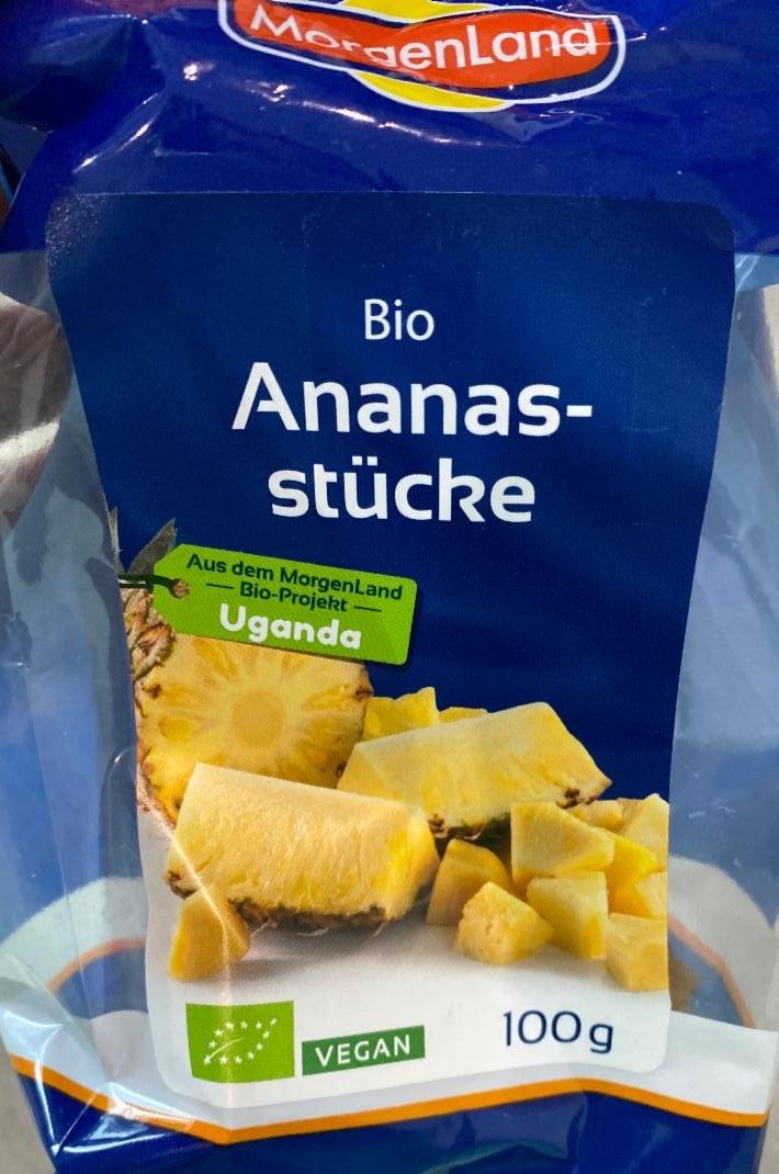 Fotografie - Bio Ananas-stücke Morgenland