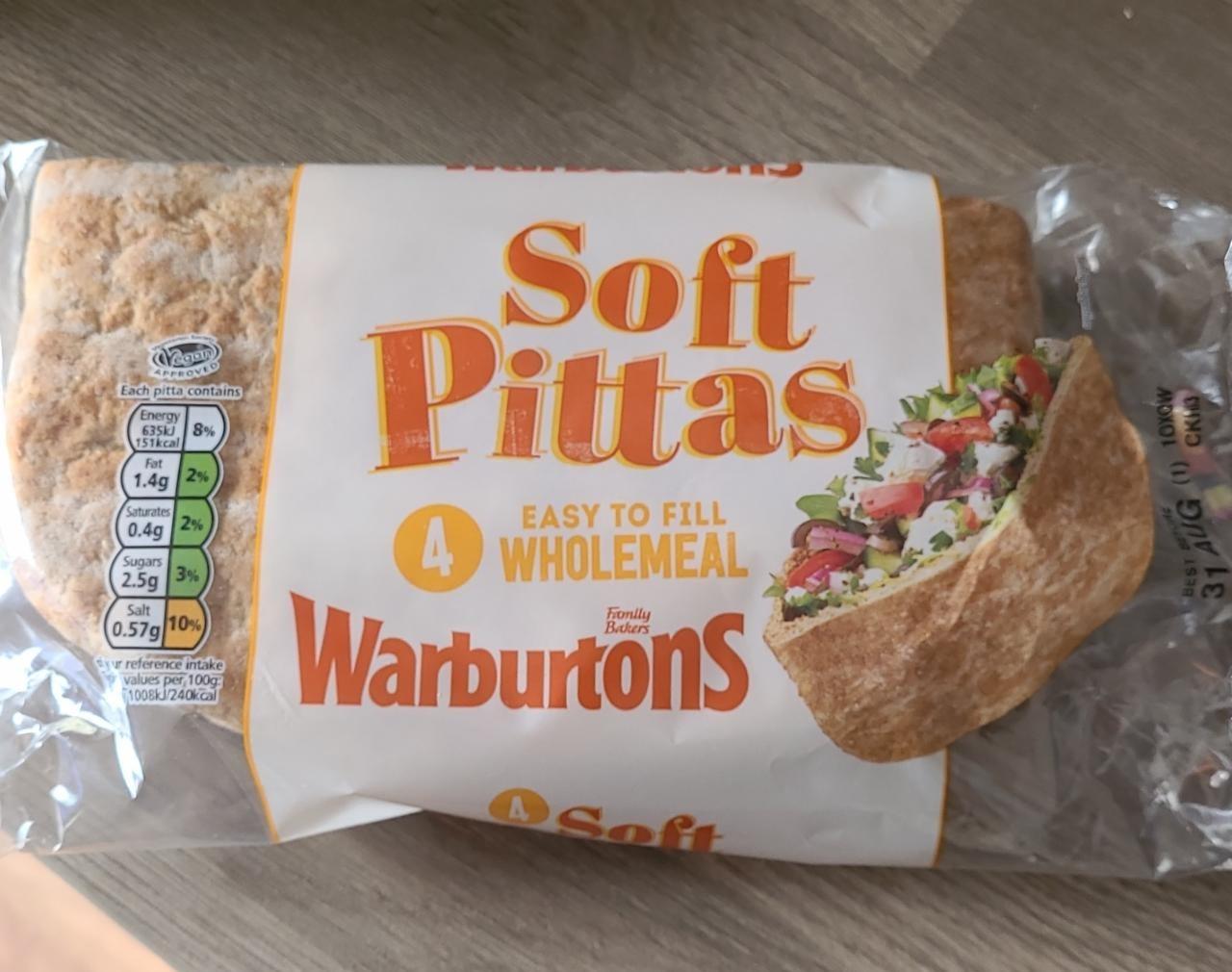 Fotografie - Soft Pittas Warburtons