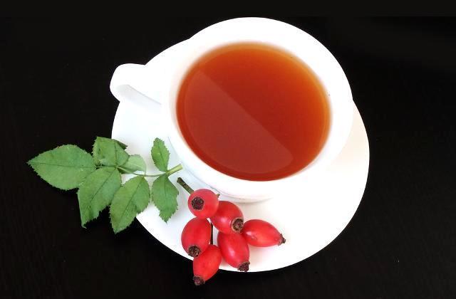 Fotografie - čaj šípkový, nápoj