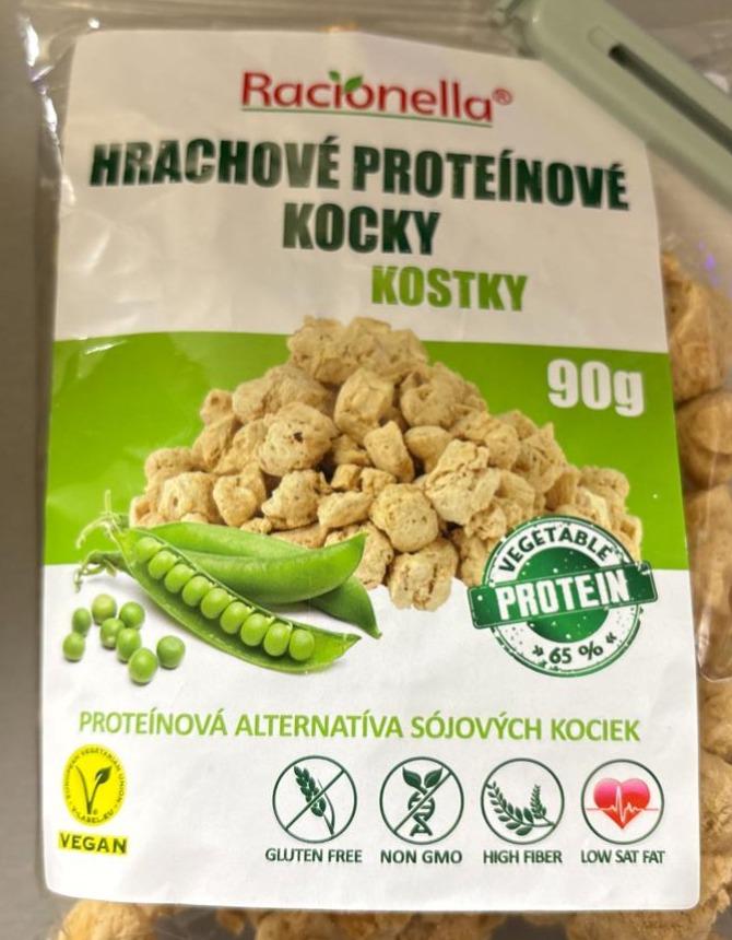 Fotografie - Hrachové Proteínové Kocky Racionella