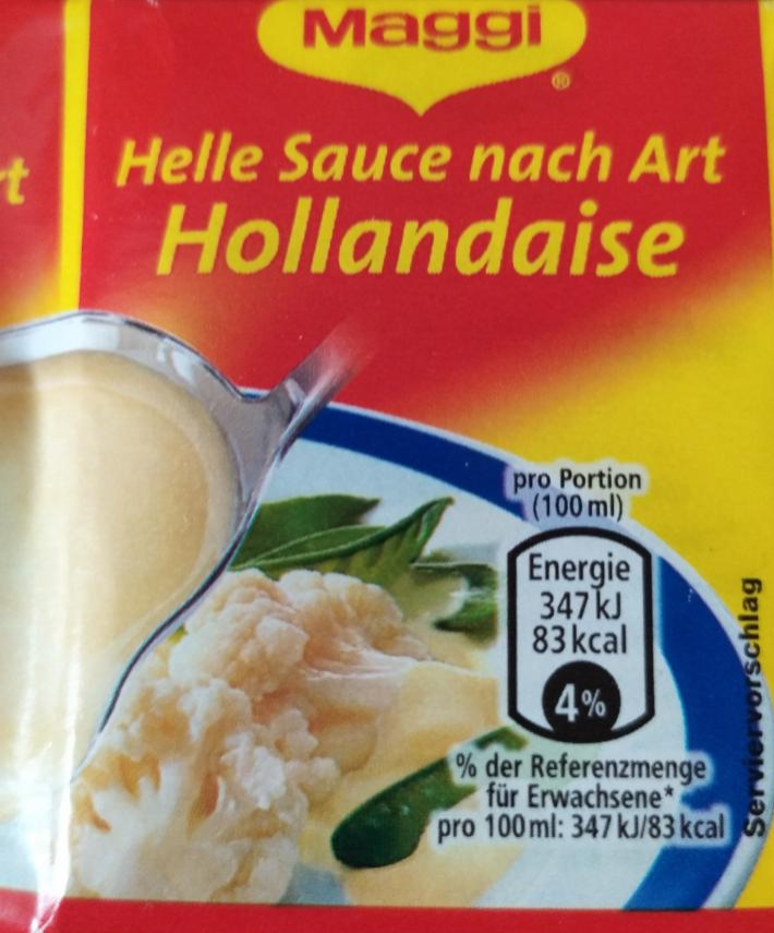 Fotografie - Maggi Helle Sauce nach Art Hollandandaise