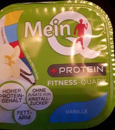 Fotografie - meinQ fitness-quark protein tvaroh vanilkový