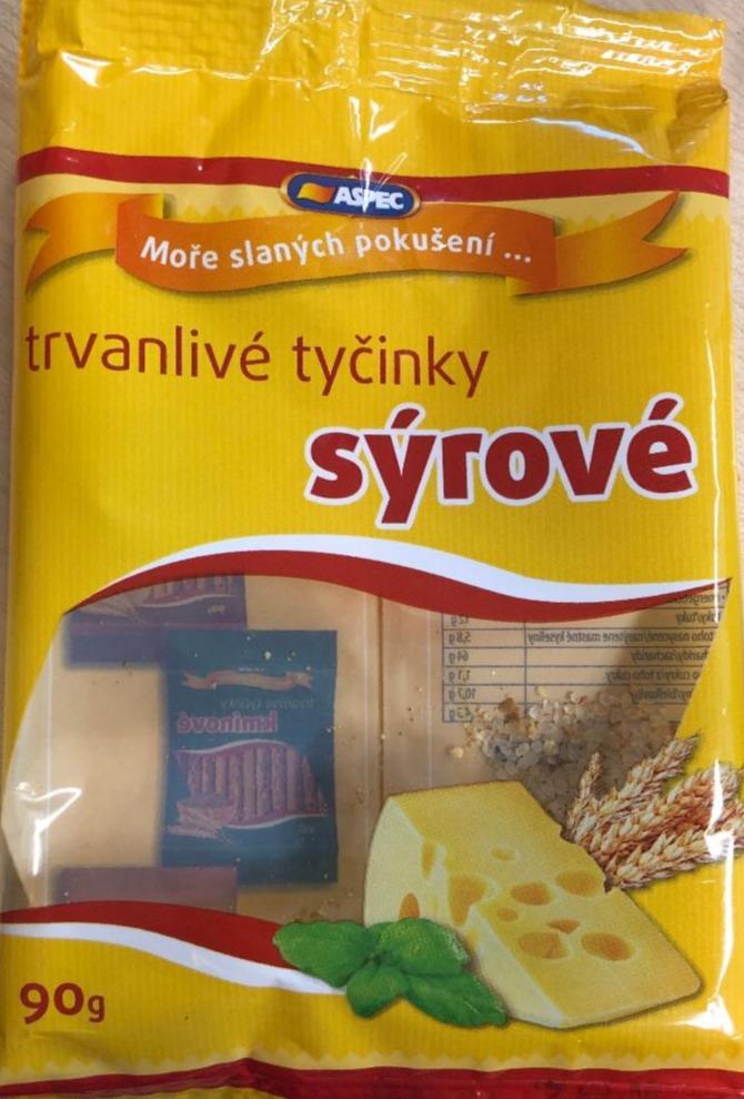 Fotografie - Trvanlivé tyčinky sýrové ASPEC