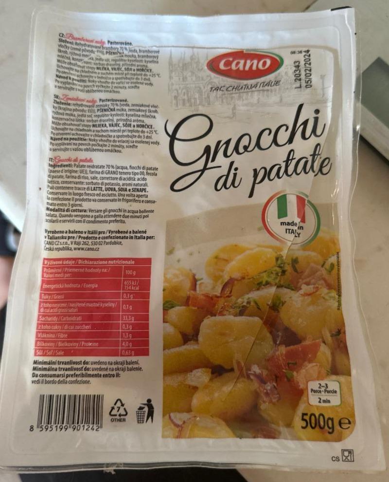 Fotografie - Gnochi di Patate Cano