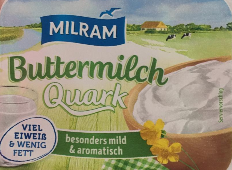 Fotografie - Buttermilch Quark Milram