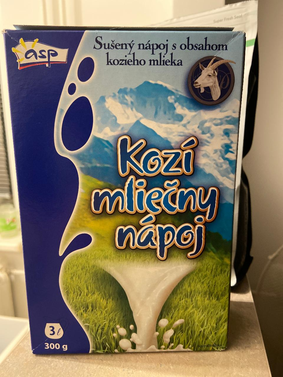 Fotografie - Kozí mliečny nápoj ASP