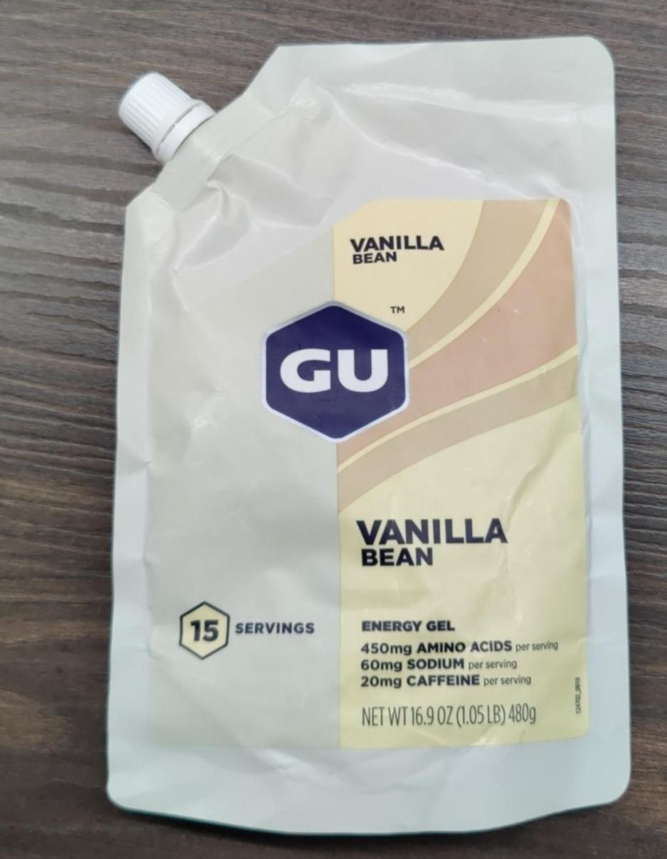 Fotografie - Energy Gel Vanilla Bean GU