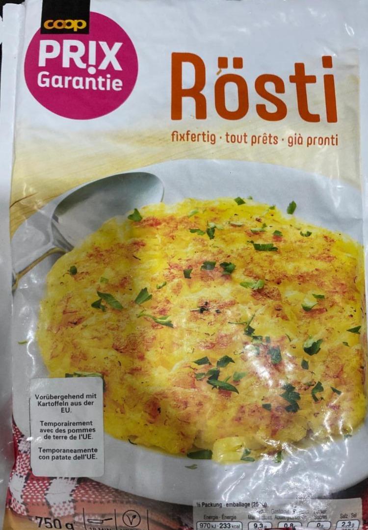 Fotografie - Rösti Coop