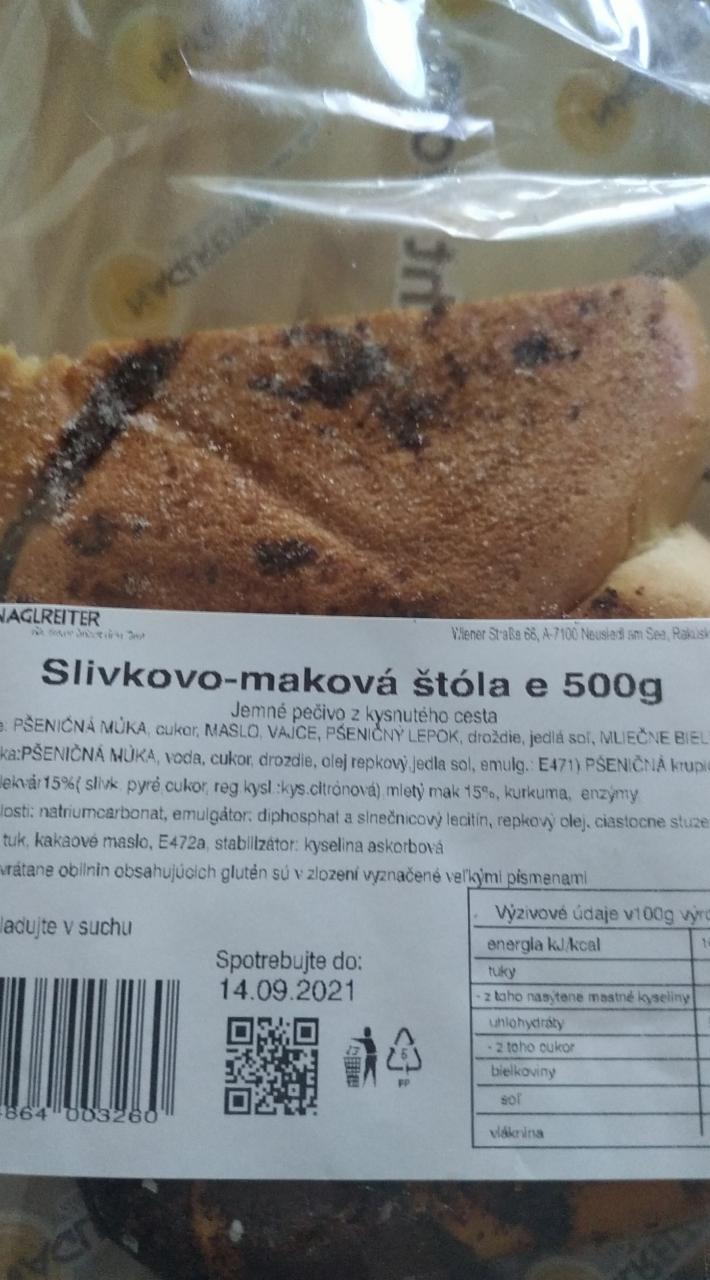 Fotografie - Slivkovo-maková štóla