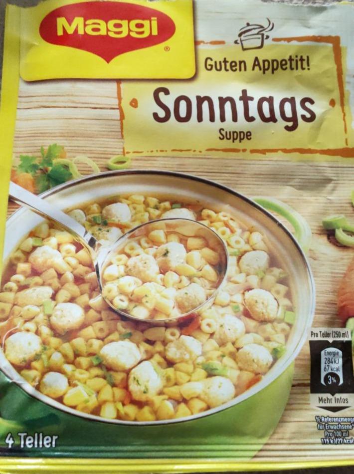 Fotografie - Sonntags Suppe Maggi