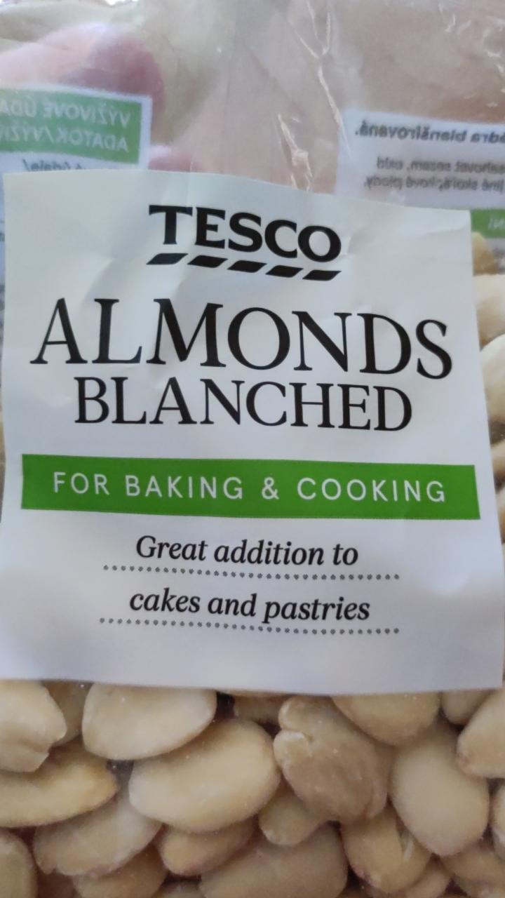 Fotografie - Almonds blanched Tesco