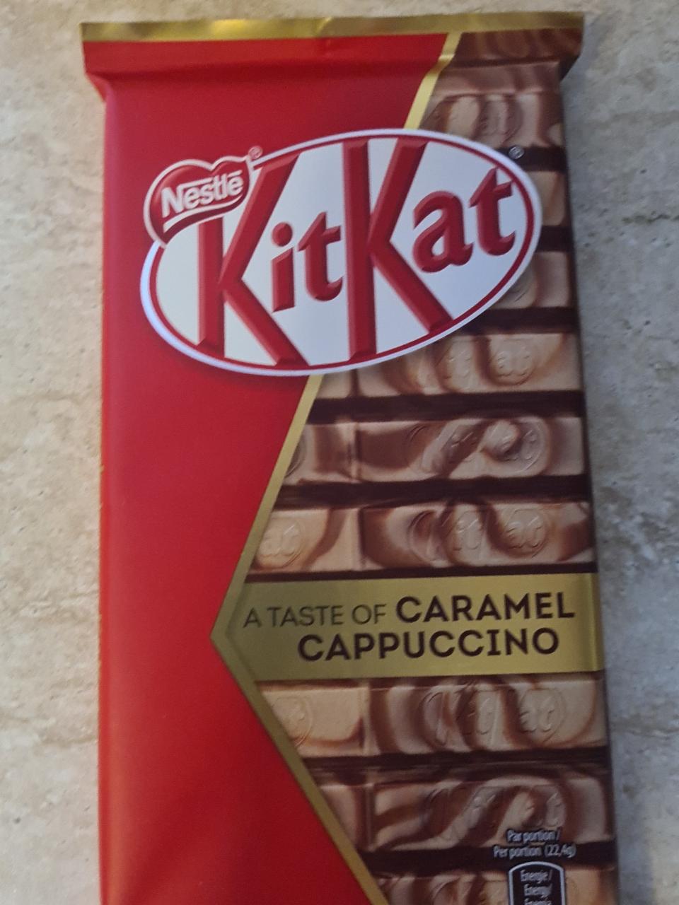 Fotografie - KitKat caramel cappuccino