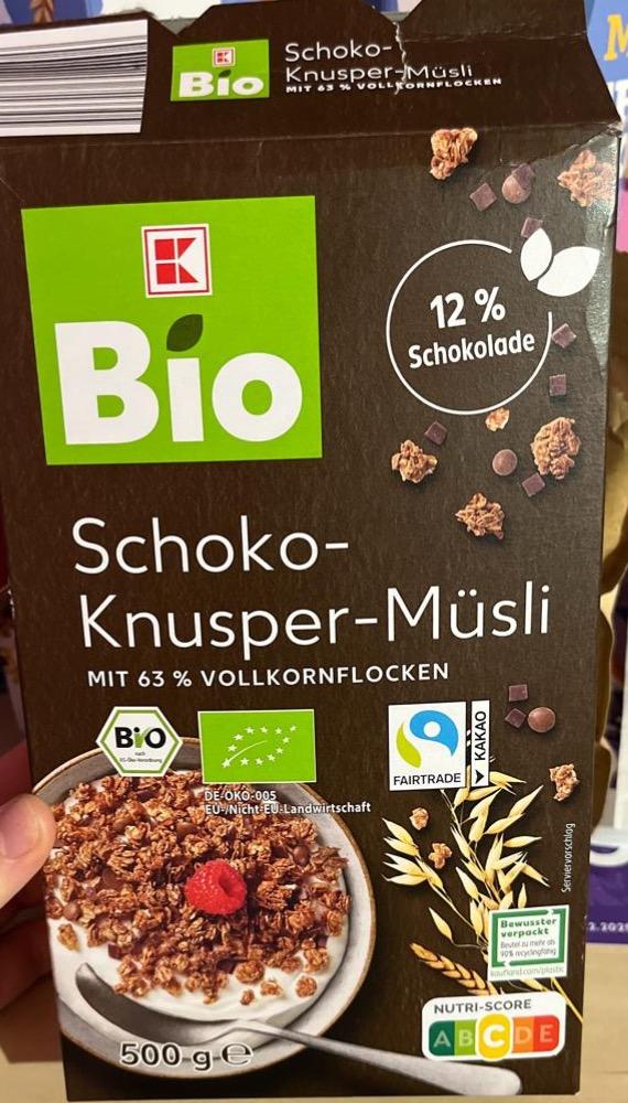 Fotografie - Schoko-knusper-müsli Kaufland Bio