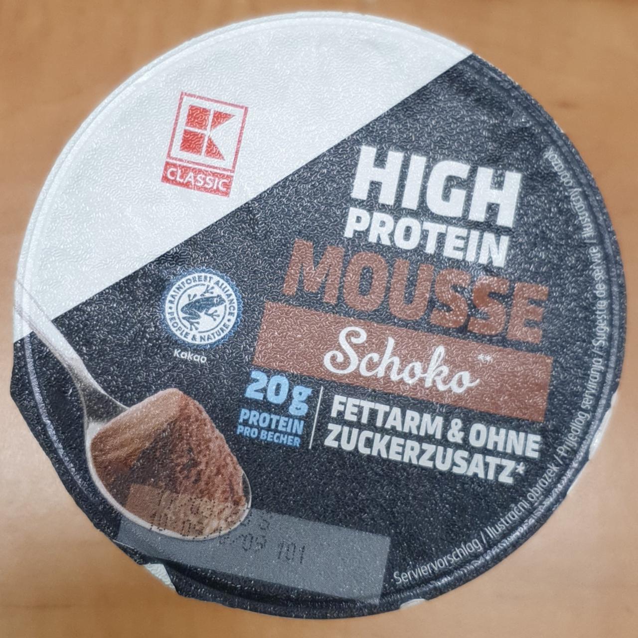 Fotografie - High Protein Mousse Schoko K-Classic