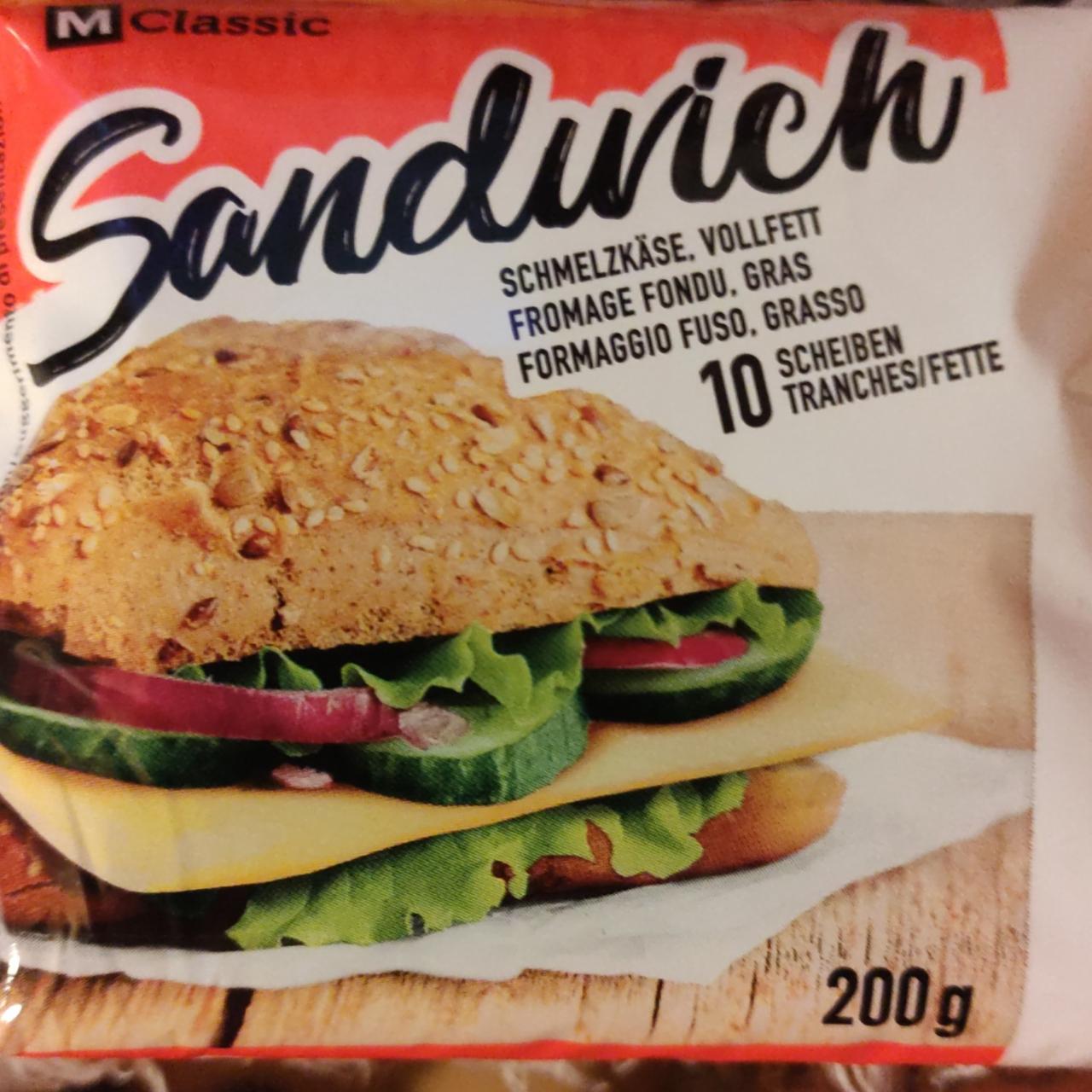 Fotografie - Sandwich M Classic