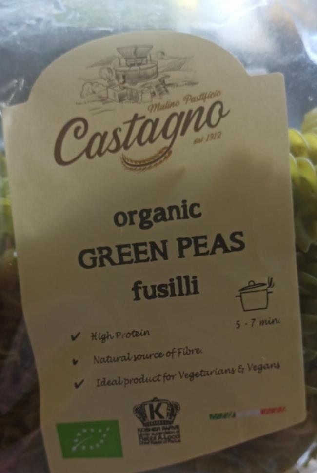 Fotografie - Green peas fusilli Castagno