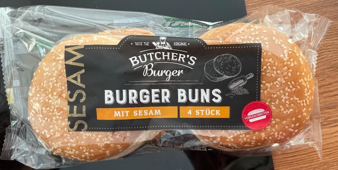 Fotografie - burger buns mit sesam