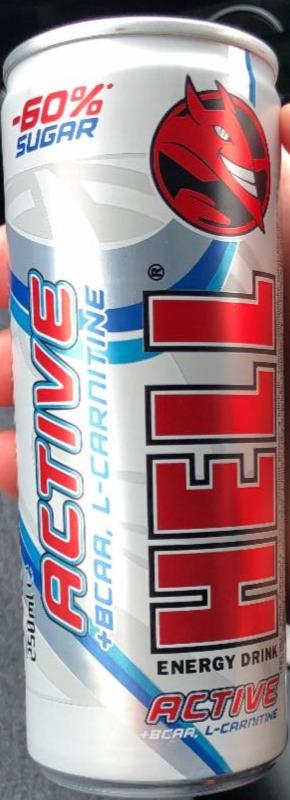 Fotografie - Hell Active Energy drink + BCAA, L-CARNITINE