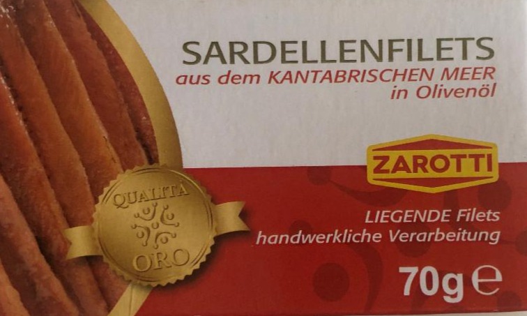 Fotografie - Sardellen Filets