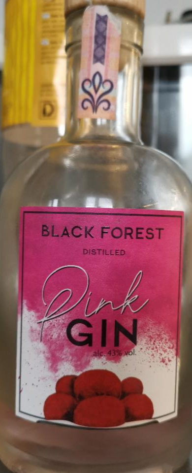 nutričné forest Black Pink kalórie, a - gin hodnoty kJ