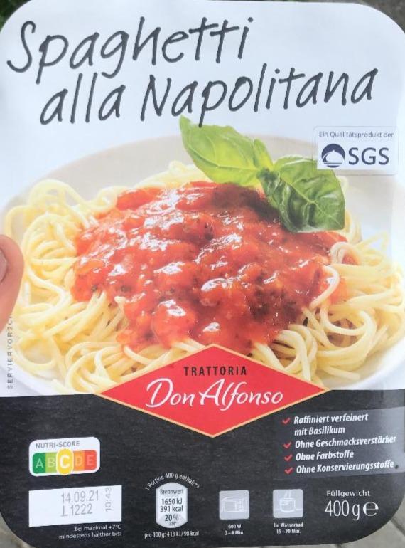 Fotografie - spaghetti alla Napolitana