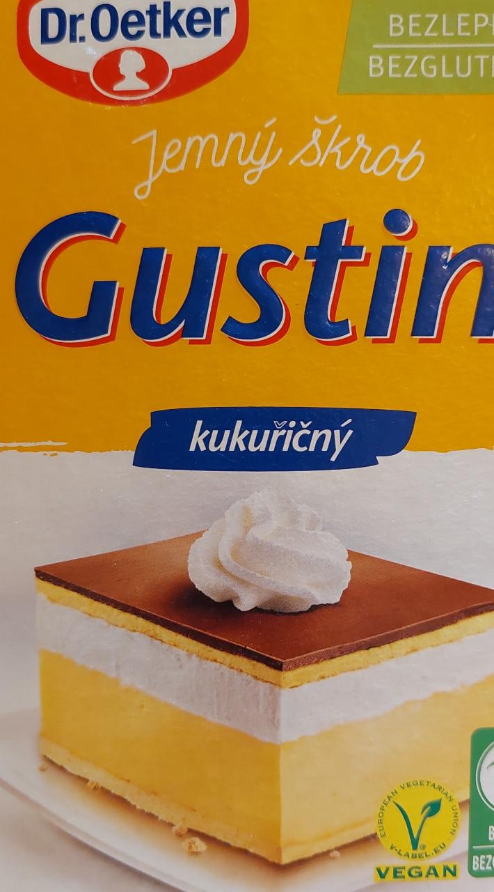 Fotografie - Gustin jemný škrob kukuričný Dr.Oetker