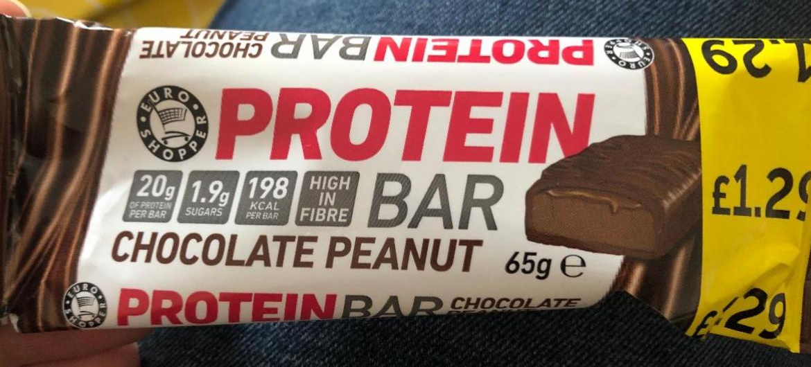 Fotografie - Protein bar Chocolate Peanut Euro Shopper