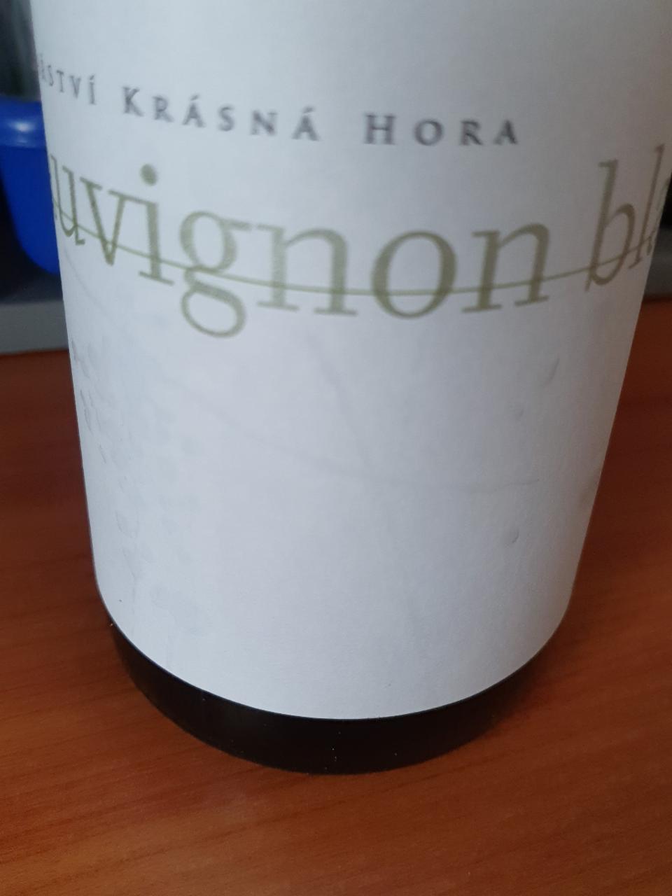 Fotografie - Sauvignon Blanc bílé suché Krásná Hora