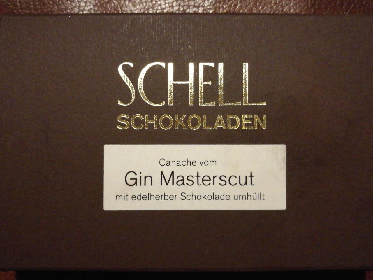 Fotografie - Schell schokoladen gin masterscut