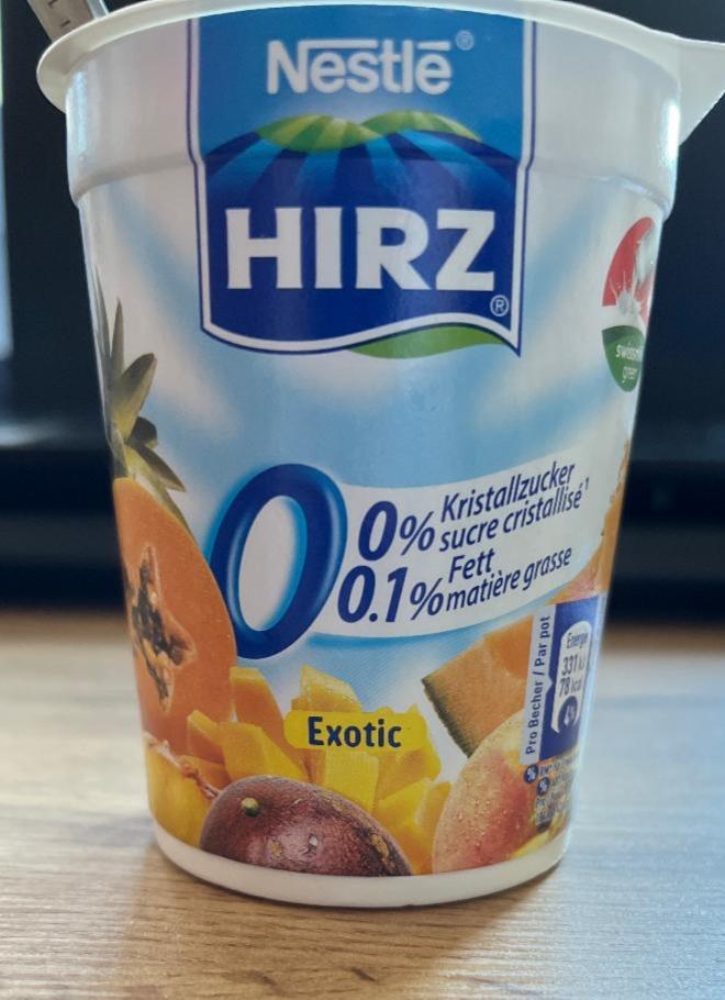 Fotografie - Hirz Exotic Nestlé