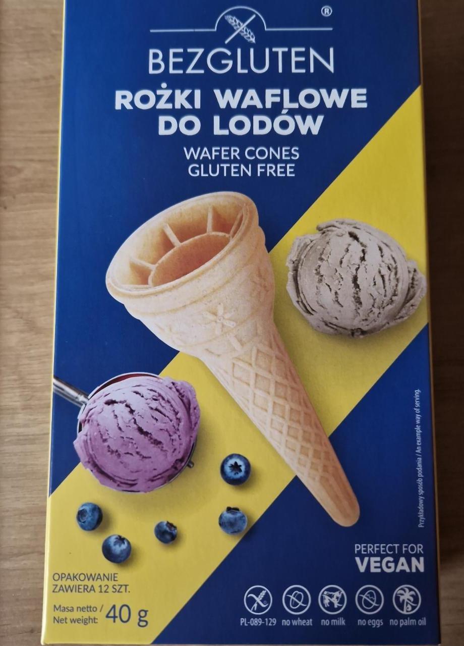 Fotografie - Rożki waflowe do lodów Bezgluten