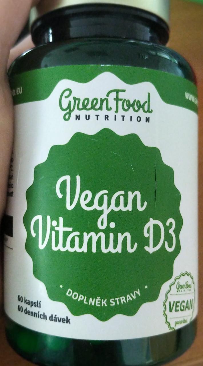 Fotografie - Vegan Vitamin D3 Green food