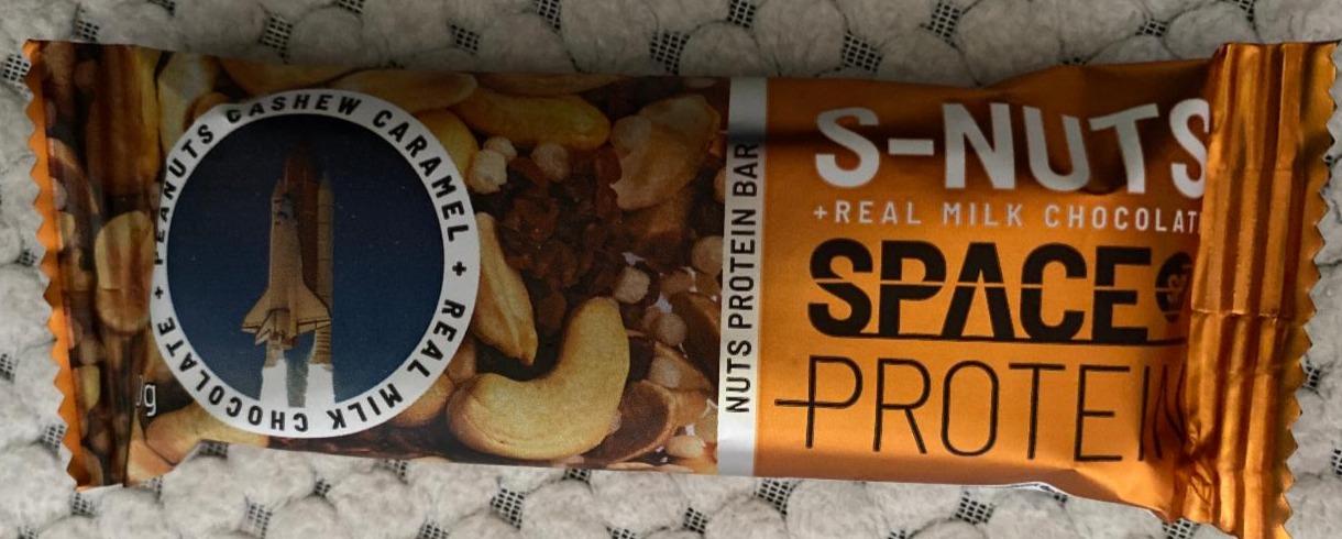 Fotografie - S-NUTS + Real Milk Chocolate Space Protein
