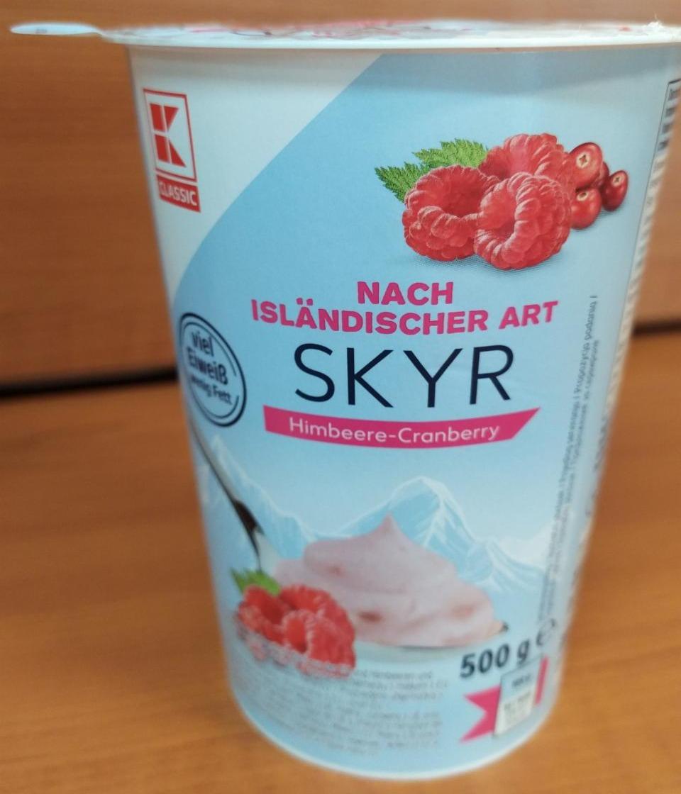 Fotografie - Skyr Himbeere-Cranberry K-Classic