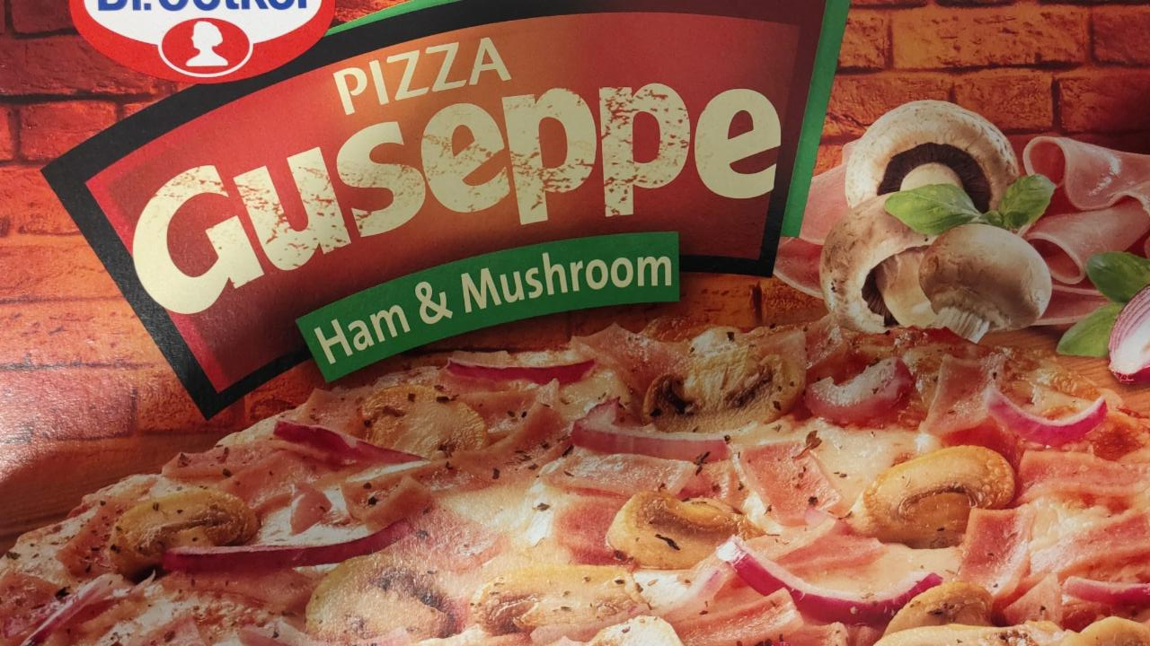 Fotografie - Pizza Guseppe ham & mushroom Dr.Oetker