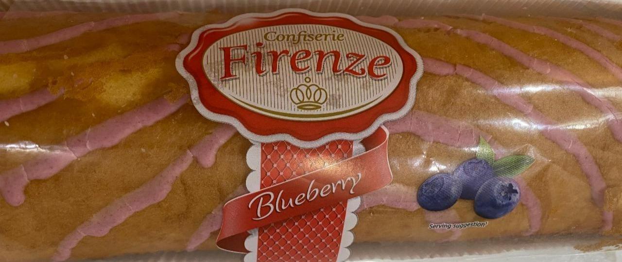 Fotografie - Firenze Blueberry roláda