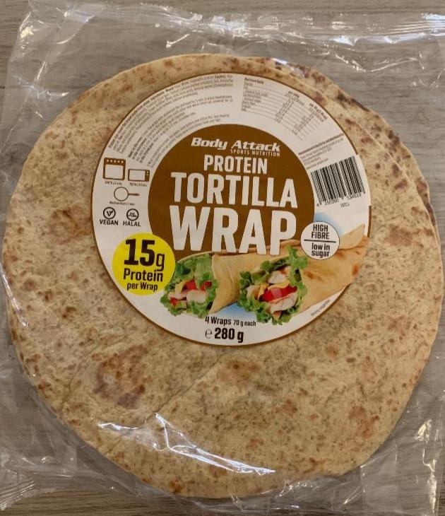 Fotografie - Protein Tortilla Wrap Body Attack