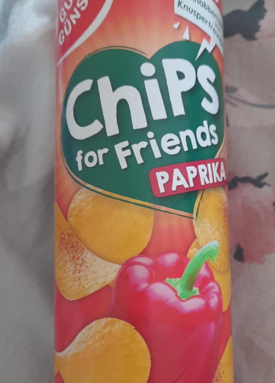 Fotografie - Chips for Friends Paprika Gut&Günstig
