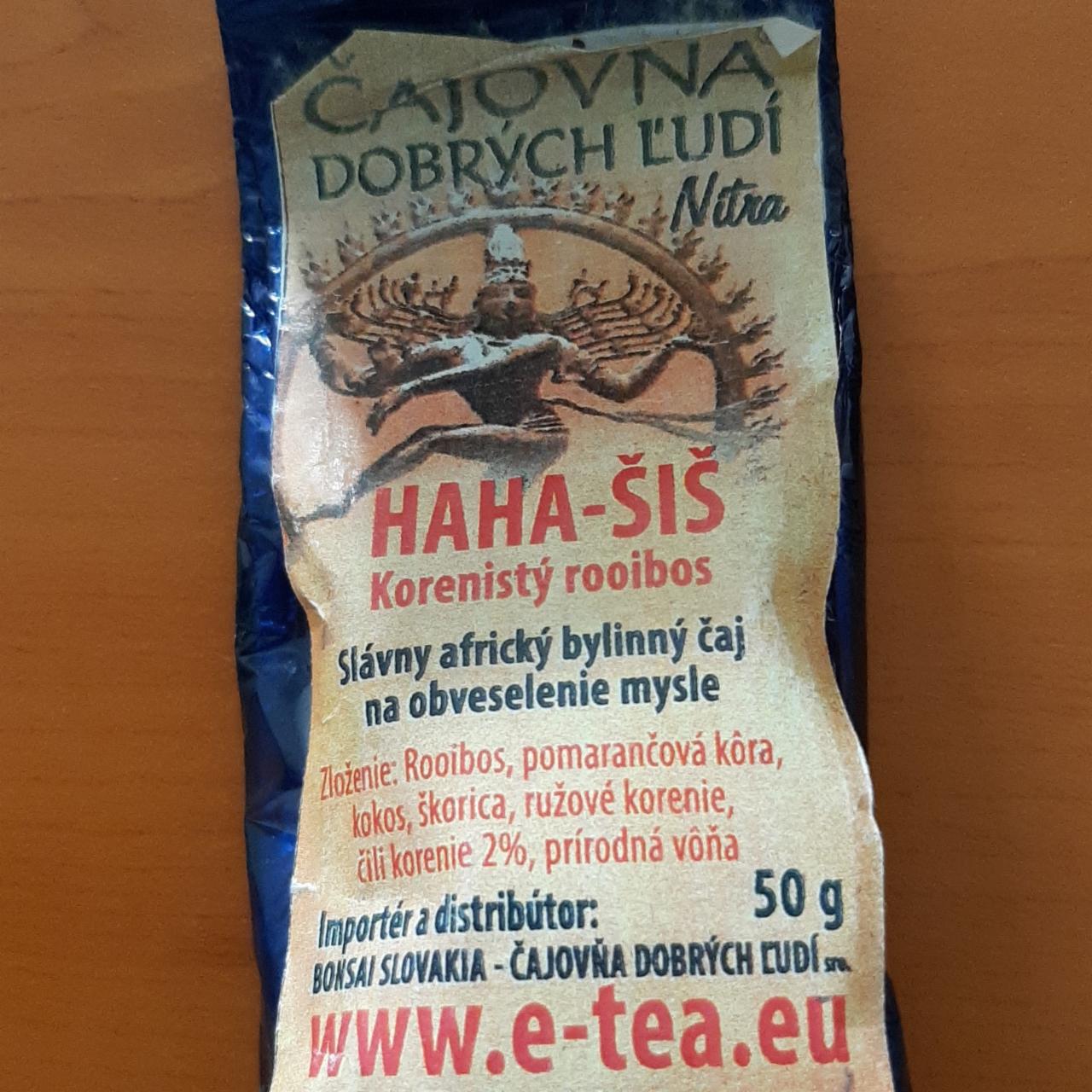 Fotografie - Haha-Šiš Korenistý rooibos Čajovňa dobrých ľudí