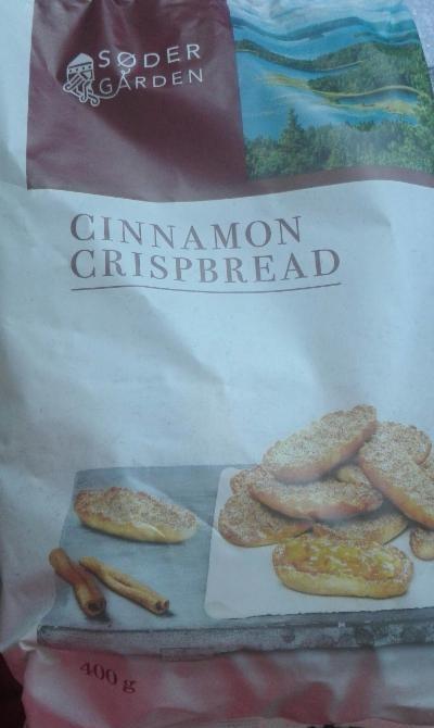 Fotografie - cinnamon crispbread