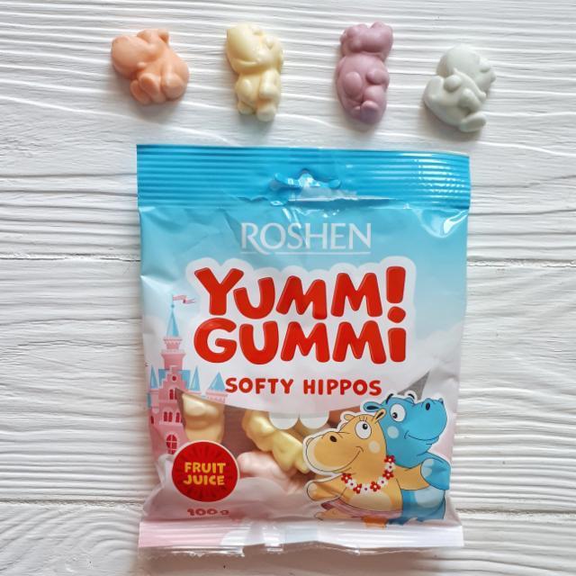 Fotografie - Yummi Gummi Sofry Hippos Jelly Candies Roshen