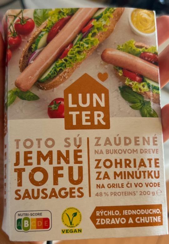 Fotografie - Jemné Tofu Sausages zaúdené Lunter