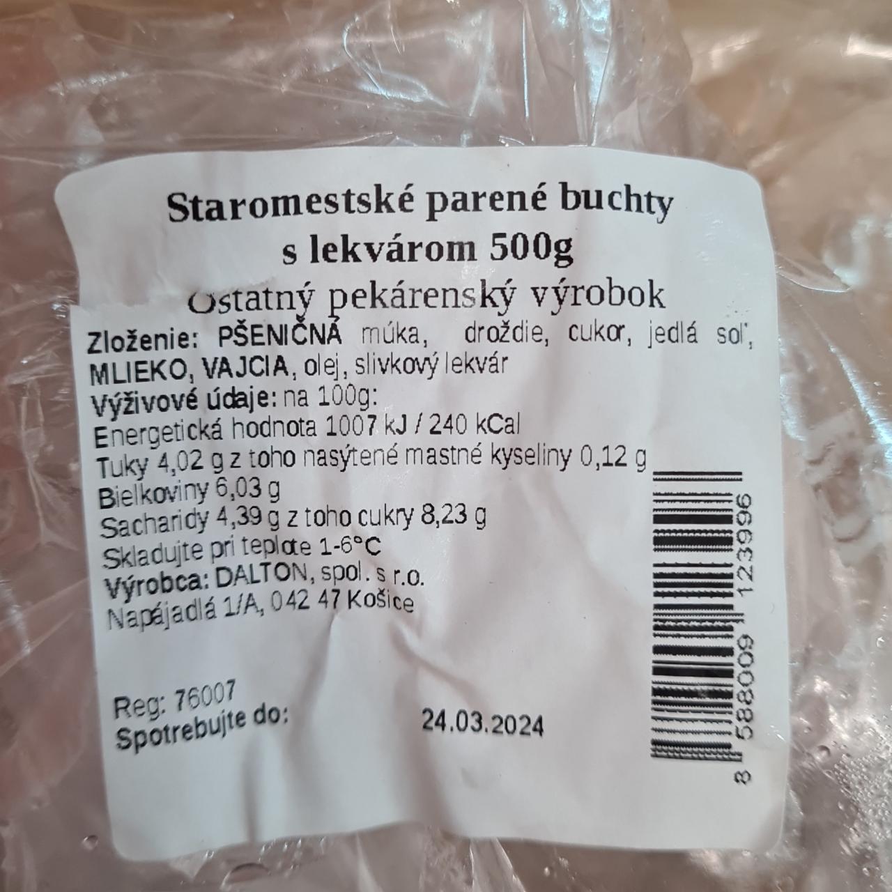 Fotografie - Staromestské parené buchty s lekvárom Dalton