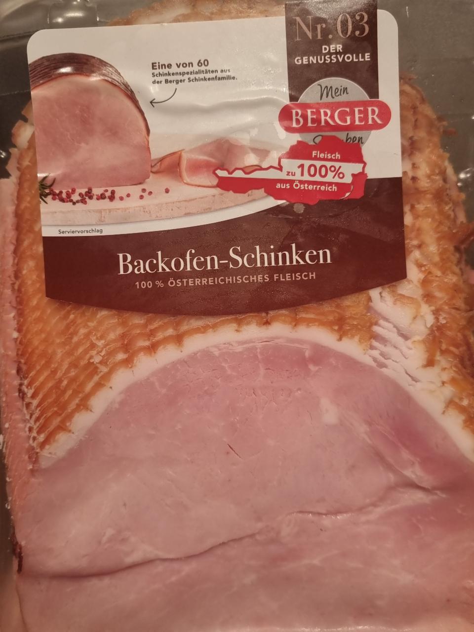 Fotografie - Backofen-Schinken Berger