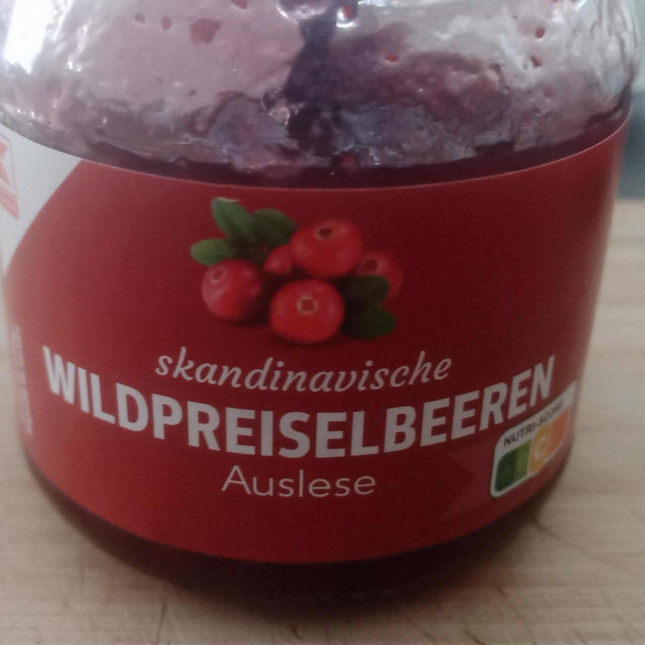 Fotografie - Skandinavische Wildpreiselbeeren Auslese K-Classic