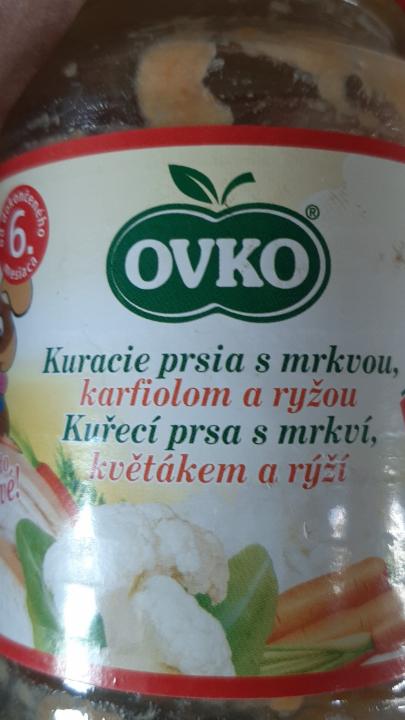 Fotografie - Ovko Kuracie prsia s mrkvou, karfiolom a ryžou