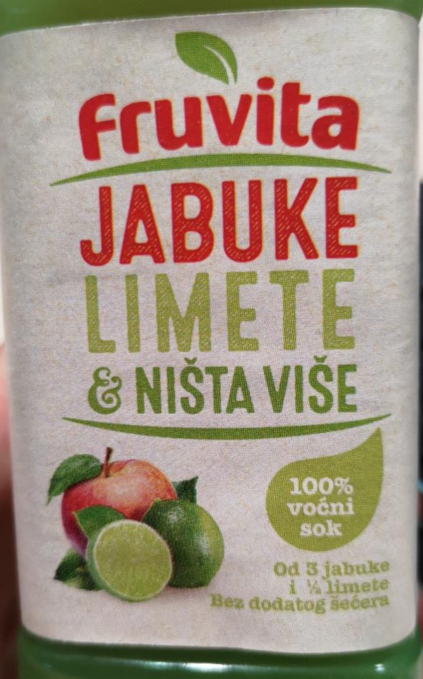 Fotografie - fruvita jabuke limete