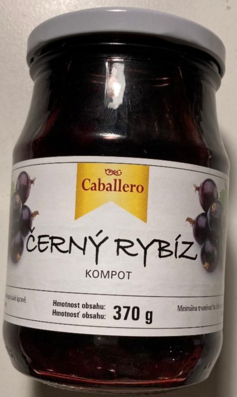 Fotografie - Černý rybíz kompot Caballero