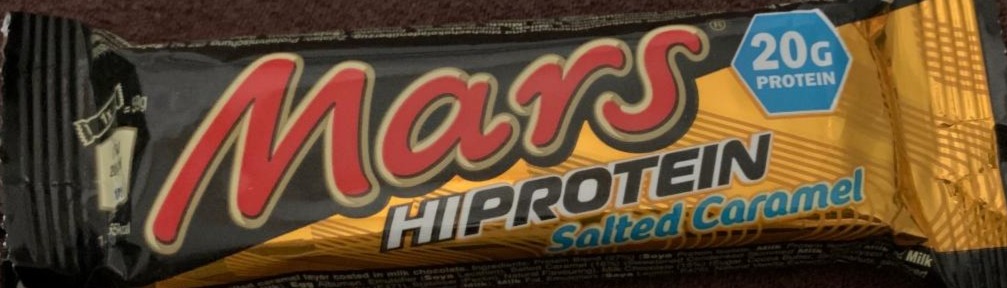 Fotografie - Hi-Protein Bar Salted Caramel Mars